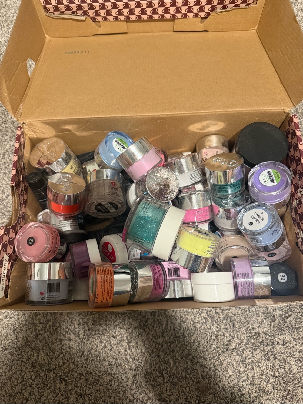 Bundle of dip powder